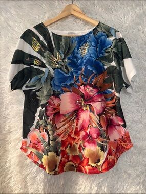 Chicos sequin blouse Size medium
